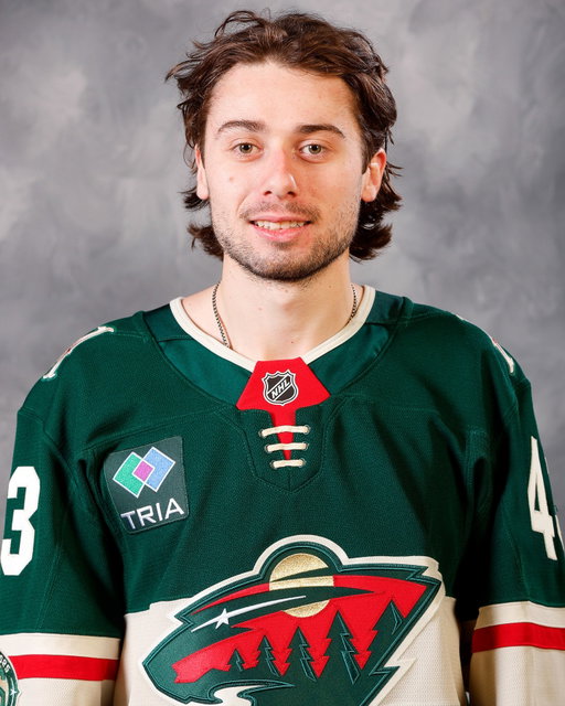 ending the night with a brand new Quinn Hughes headshot