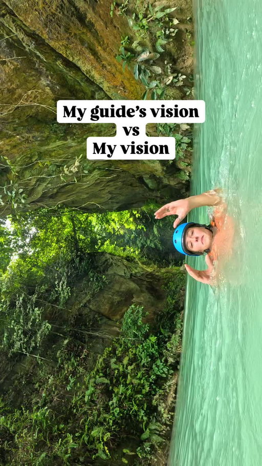 Who did it better?

There is nothing more silly than when your guides are vibing with the experience and your camera. Tbh I think we weren’t far off from each other and in some cases I like his vision better 🤪

📍 @kawasancanyoneering Moalboal, Philippines