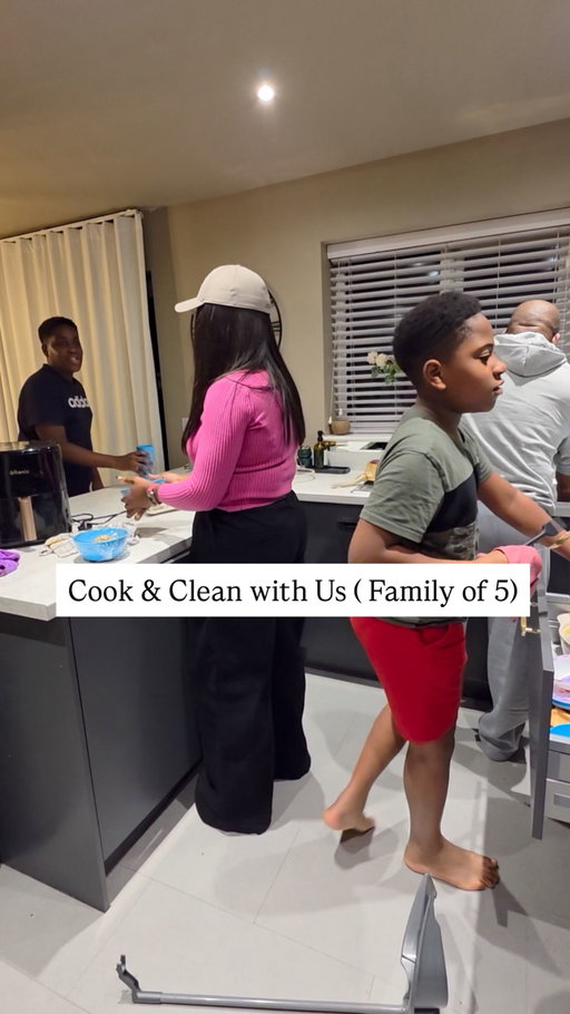 Cook & Clean with us as a family of 5

Grilled tilapia or grilled cat fish?

If you can eat, you can cook & clean😛

Plus things get easily done when all hands are on deck. Take advantage of the festive holiday to get everyone involved. No excuses except you’re one of the people who believe in “letting kids be kids”. 

Let’s do better in 2026