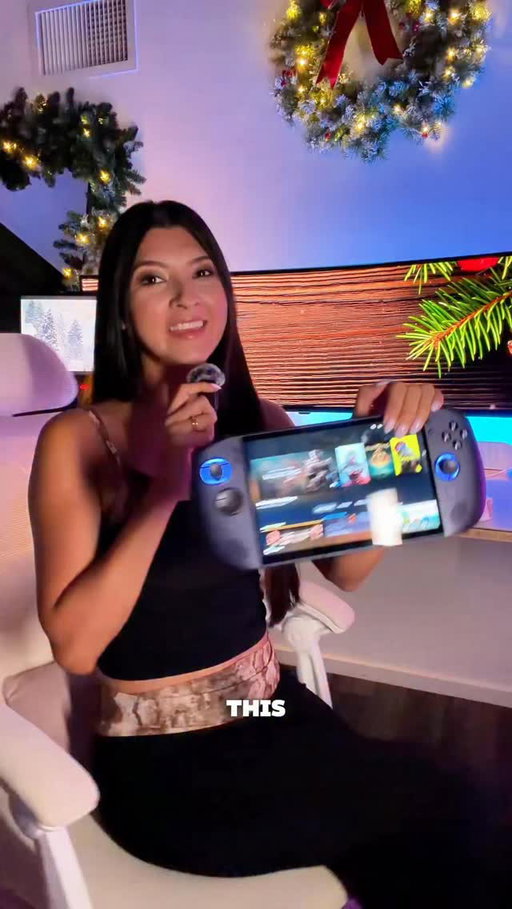 The second holiday goodie is here! The Lenovo Legion Go S is officially the handheld to beat right now. All you gotta do to enter is make sure you’re following, like, comment 👾, & share to your story. I’ve got another goodie coming next week so make sure to follow so you don’t miss it! 

#gaming #handheldgaming #gamingvideos