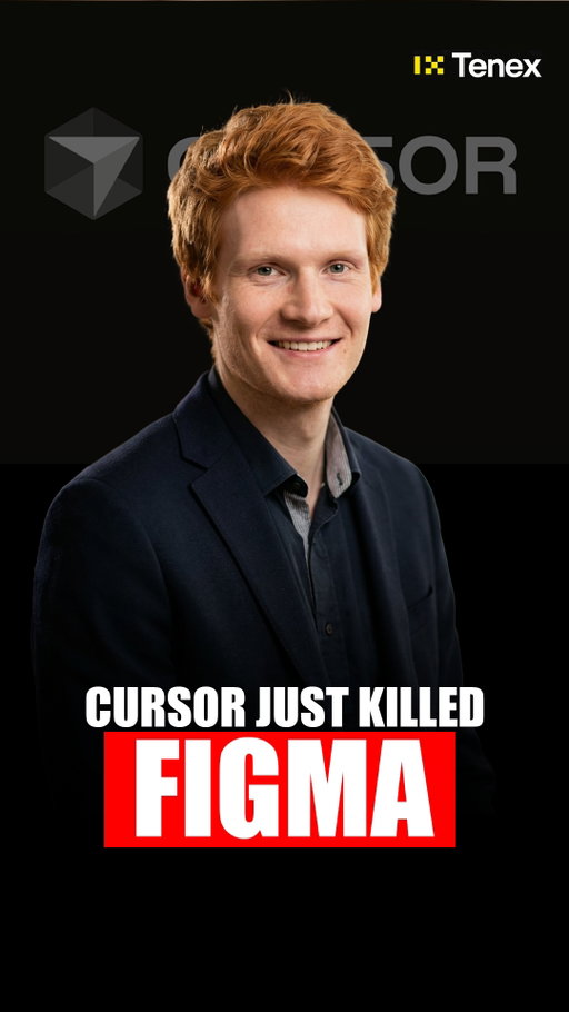 Comment "CURSOR" and we'll send you our weekly newsletter so you can get an unfair advantage in the AI arms race.

Cursor just killed Figma and several AI startups with this massive update.

They just launched a visual editor inside their browser, a new interface that lets you design your product directly on top of real code.

Instead of exporting designs or writing CSS, AI agents handle the changes for you.

This is huge because design and engineering have always been separate, and that gap slows everything down.

That means faster shipping, fewer mistakes, and smaller teams building better products.

#ai #artificialintelligence #cursor
