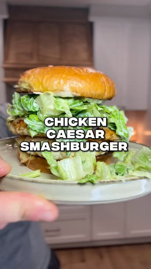 CHICKEN CAESAR SMASHBURGERS RECIPE ⬇️

These will not disappoint! This is a great option to add to your weeknight plans when you don’t have a lot of time, but still want something healthier

Give these a try…share this recipe…and let me know what you think!

INGREDIENTS:
2 lbs @goodranchers chicken breasts
8 hamburger buns
1 tsp black pepper
1.5 tsp sea salt
1.5 tsp garlic powder
1.5 tsp onion powder
1 tsp parsley
8 pieces cheese of choice…I used havarti
6 cups chopped romaine lettuce
1/2 cup Parmesan cheese

CAESAR DRESSING:
1 cup homemade mayo
2 tbsp milk
1 tbsp lemon juice (to taste)
2 tsp Worcestershire sauce
5 cloves garlic
2 tsp anchovy paste
1 tsp Dijon mustard1
1 tsp parsley
1 tsp black pepper
1/2 cup Parmesan cheese

DIRECTIONS:
1.) Add chicken breasts and seasonings to a food processor. Blend until the texture of ground beef.

2.) Shape ground chicken into 8 patties.

3.) Heat a pan with a drizzle of olive oil to medium high heat. Lay your patties down in the pan, then press flat with a piece of parchment paper between your press and the patty.

4.) Let cook without moving. Once bottom edges start to crisp up and turn golden brown, scrape off of pan and flip. Cook for a few minutes then top with cheese and allow to melt. Remove from pan and set aside. Repeat with remaining patties.

5.) Mix all Caesar dressing ingredients together. Place into fridge.

6.) Chop lettuce and top with 1/2 of your dressing. Mix to combine and place into fridge.

7.) Toast your buns, then spread Caesar dressing on both top and bottom.

8.) Assemble: bottom bun, one or two patties (your choice) lettuce, top bun, serve and enjoy!