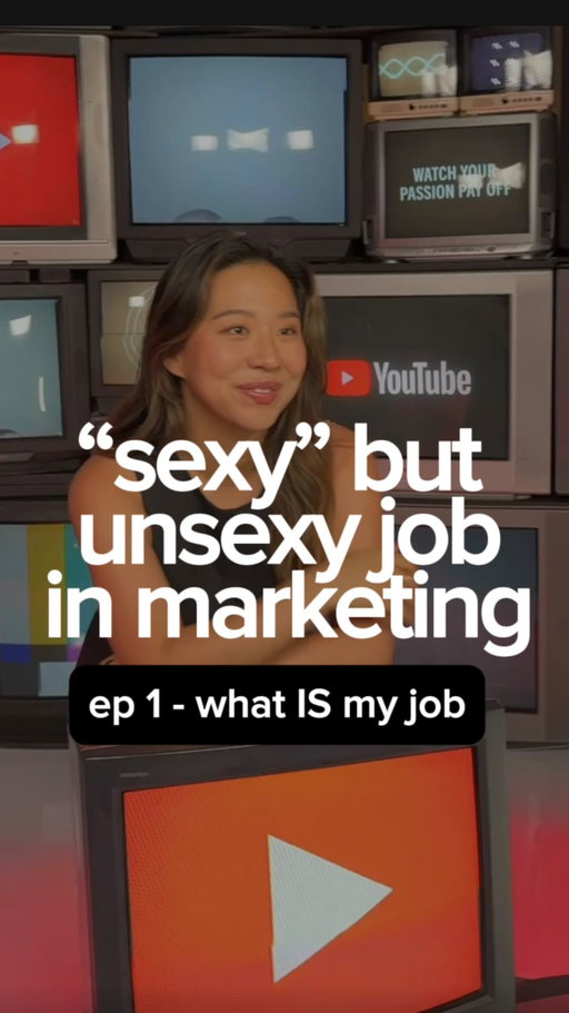 “sexy jobs” ep 1 (➡️ for ep 2,3,4) and new ep every wednesday. means long days, unsexy hours & bad posture… but the payoff is always here. love working at YouTube 🩷 a dream job & a dream role! it didnt happen overnight, I have been here for over 4 years and I finally feel like I am on the right team.

@diorbeautylovers solid perfume is an essential for me
@anntaylor work bag & shoes & whole outfit
@naturium lippies
@fentybeauty powder and blot
@solidcore workout classes 

corporate girlies diaries, work vlog, marketing vlog

#workvlog #corporategirlie