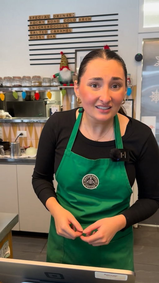 Step up to the counter ma’am, I don’t bite……… not after 9am at least 

#barista @samanthaboehlen