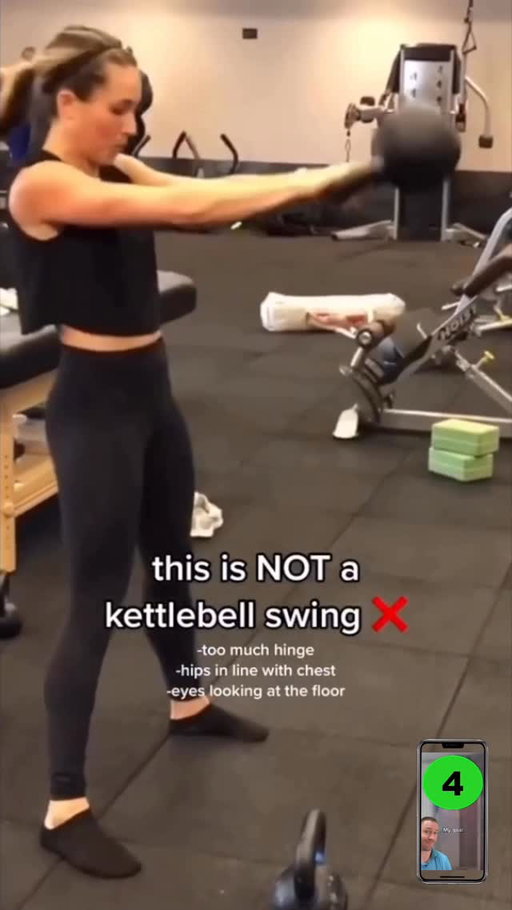 Need help with kettlebell swings? Here’s a quick tutorial.
.
Shout out @lauren_kanski for the opening stitched video & @muscleandmotion for the amazing anatomy graphics.