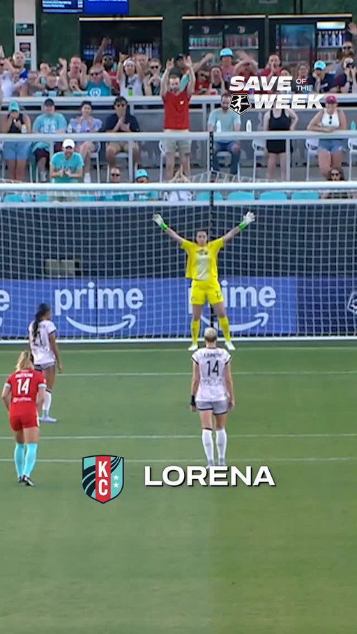 Tried her. She said nope. 😤⁣⁣
⁣⁣
Lorena penalty save against Angel City earns her the Week 13 Save of the Week. ⁣
⁣
Day 15/31 of the best moments of 2025.