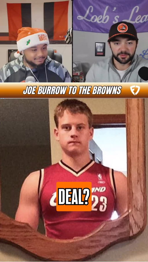 If you were the Browns, would you give up three firsts for Joe Burrow? @honortheland @chefzae23 

#clevelandbrowns #browns #joeburrow #cleveland #shedeursanders