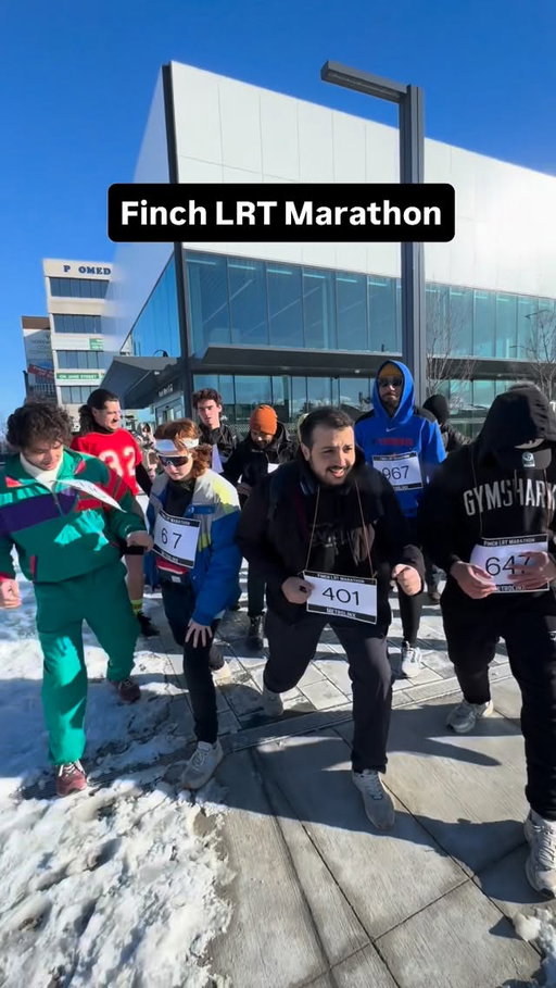 Finch LRT Marathon #toronto #torontolife #torontotransit #torontotransitcommission #toronto_insta #finch #humbercollege #janeandfinch