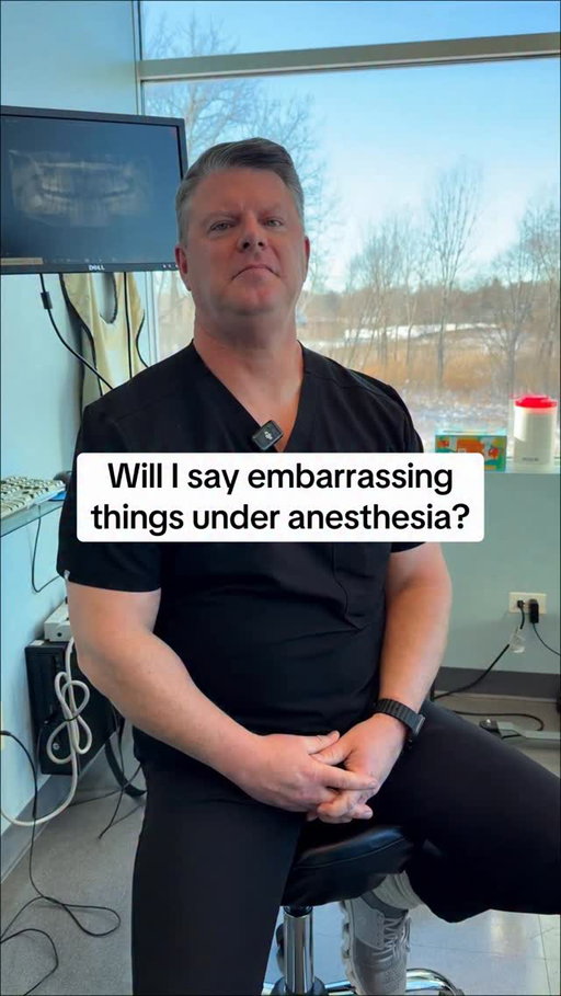 Will I say embarrassing things under anesthesia? #reels #anesthesia #crazystory
