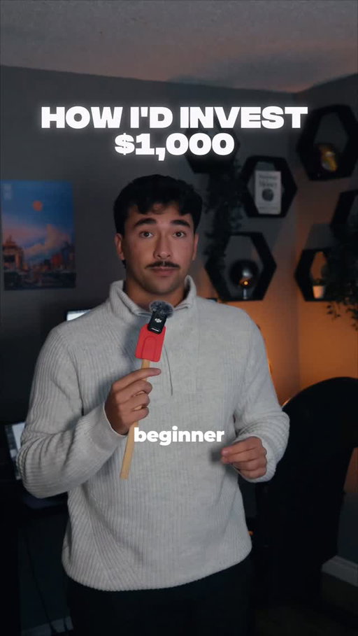 how I’d invest $1,000 as a beginner…

when you start investing in the stock market, your goal should be to keep things simple.

That’s why I think ETFs are the way to go!

These three ETFs are great option options for beginners.

•
•
•
•
•
•

#investing #stocks #stockmarket #investingforbeginners #ETFs #money #investing101 #personalfinance