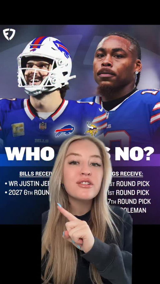 JUSTIN JEFFERSON 
TO THE BILLS?! 👀 #nfl #minnesota #buffalo @fanduel