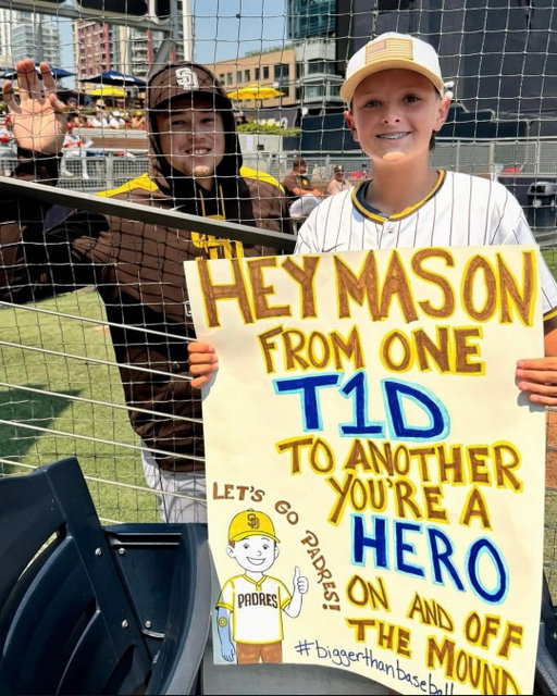 From college diagnosis to MLB pitcher. Diagnosed at 20, Mason Miller went from losing 25 pounds and knowing nothing about type 1 diabetes (T1D) to learning, adapting, and ultimately pitching in the MLB for the Padres. ⚾️

He’s proof that T1D doesn’t limit your dreams. 

Swipe to read his journey, the misconceptions he wants to break, and his advice for anyone newly diagnosed. Visit the link in bio for more on Mason Miller. 💙