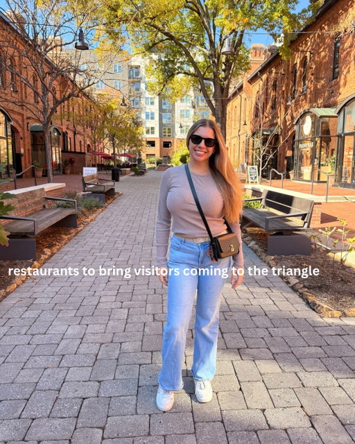 some of my fav restaurants to bring my friends/family from out of town 🫶🏼✨

🍳 @napa_restaurants 
🍝 @foxcroftfoodandwineraleigh 
🍣 @citymarketsushi 
🍾 @littlebullnc 
🥐 @guglhupfnc 

#raleigh #durham #raleighdurham