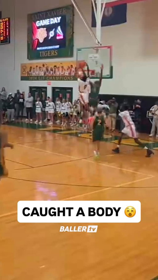 4⭐️ TARRIS BOUIE WENT FLYING 😳 @tarrisbouiee @spire_basketball @madehoops