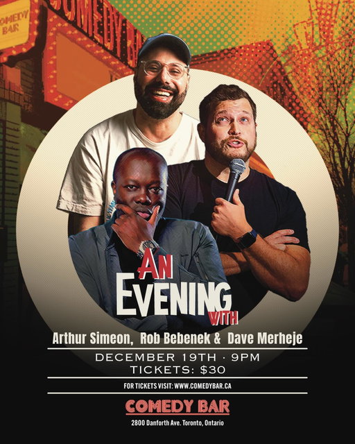 TORONTO! COME JOIN US FOR SOME LAUGHS AND HOLIDAY CHEER! FRIDAY DECEMBER 19th!! 9PM SHOW!! 

Tickets in bio!!