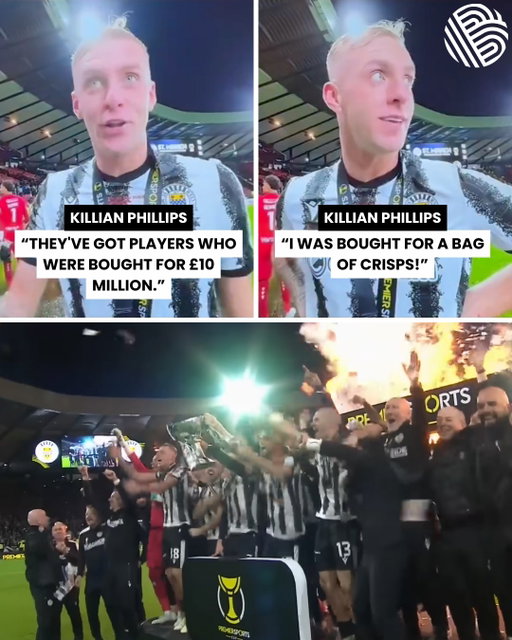 Ireland midfielder Killian Phillips had the perfect comment to sum up the difference between the two clubs after his St Mirren side beat Celtic in the Scottish League Cup final 🤣