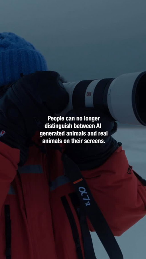 Now more than ever, the wild needs storytellers. The wild needs your voice, your perspective, your care and most of all your attention.

@atmos and writer @katyazimmer recently published an article titled “AI Animals Are Distancing Us From Nature” — a topic I’ve thought long about. What stuck with me the most about this article was this very excerpt:

“…such imagery may worsen the already-poor understanding among many urban Western societies about wild animals and their habitats, behaviors, and needs. At the worst, these misrepresentations could even harm the conservation of animals, change how we interact with them, and erode people’s general interest in nature.”

On the flipside, the article explores how AI generated images and videos of the wild could possibly foster curiosity about the natural world or increase interest in protecting threatened species. But ultimately, I’d argue, the negative impacts far outweigh any of the positives.

While AI imagery seems harmless, it is not without nuance. Nuance that is imperative for you to pay attention to.

To circle back to my initial point; the wild needs storytellers. The wild needs your voice, your perspective, your care and most of all your attention. There is no need for AI-generated images of the natural world when so many of us have cameras and the ability to share stories from the wild far and wide through apps like the one you’re on right now. 

I shared the full article in my stories and pinned it in the comments section. You can also search “Atmos the danger of AI” in your preferred browser.

And thank you @evazubeck for sparking this idea 🤍