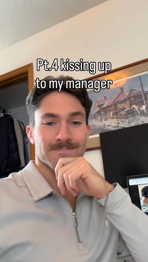 Pt.4 kissing up to my manager 😂

#workmemes #marketinghumor #corporatehumor #memes #relatable