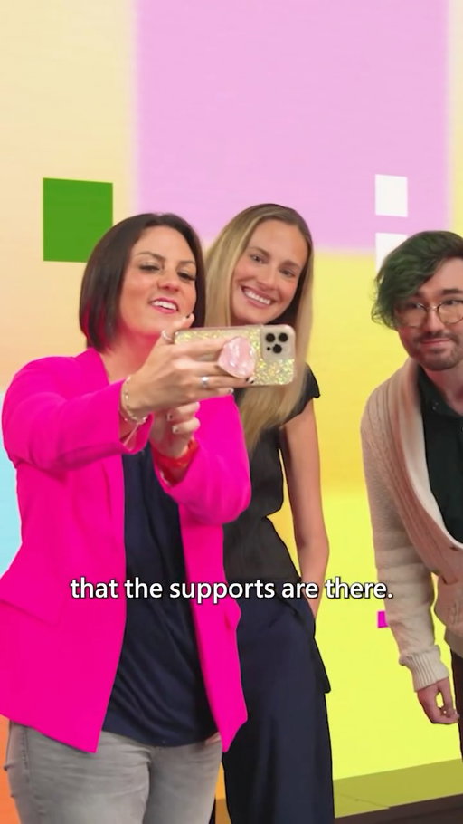 Christina designed a water bottle with her feet after arm paralysis from ALS changed how she interacts with the world. Alongside other creators at Microsoft, these experiences drive inclusive design and innovation. 💞 Full episode at the link in bio.