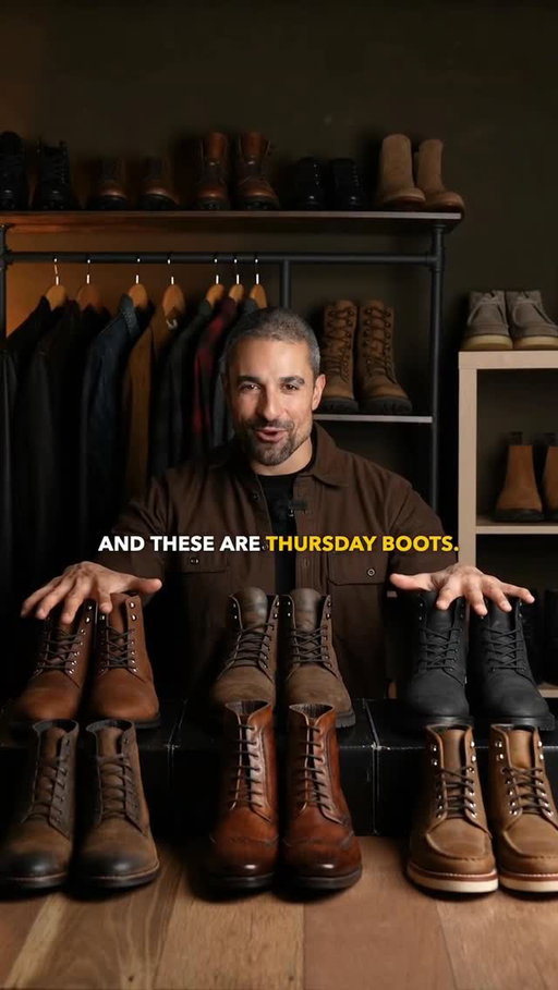 Me and the voiceover guy clearly had some creative differences but the point remains: @thursdayboots are undefeated 💪🏽 get you some 🤙🏽