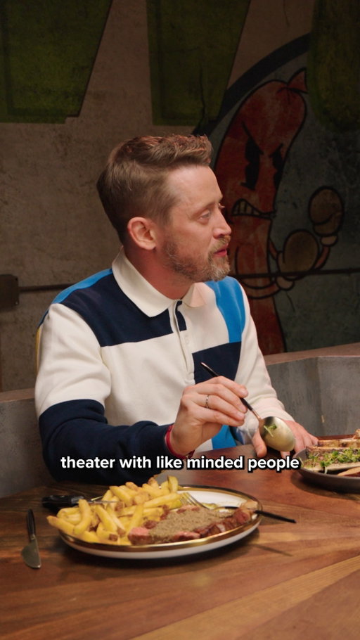 Macaulay Culkin doesn't want to ruin the magic of #HomeAlone for his young kids just yet.