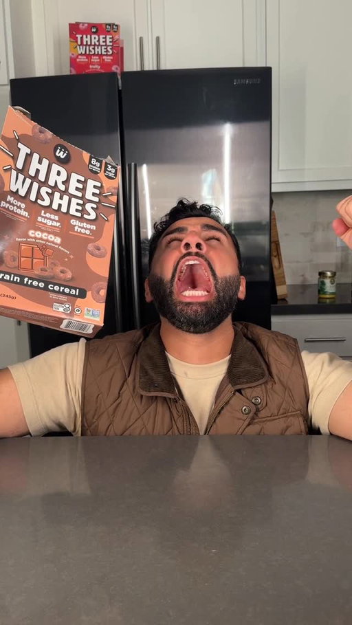 my son’s getting as much protein as a bodybuilder now 
@threewishes #ThreeWishesPartner