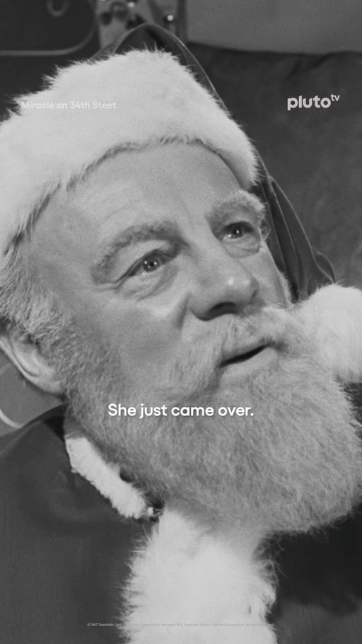 Santa is my second language. 🎅 

Stream the 1947 AND 1994 versions of Miracle on 34th Street for free on Pluto TV!