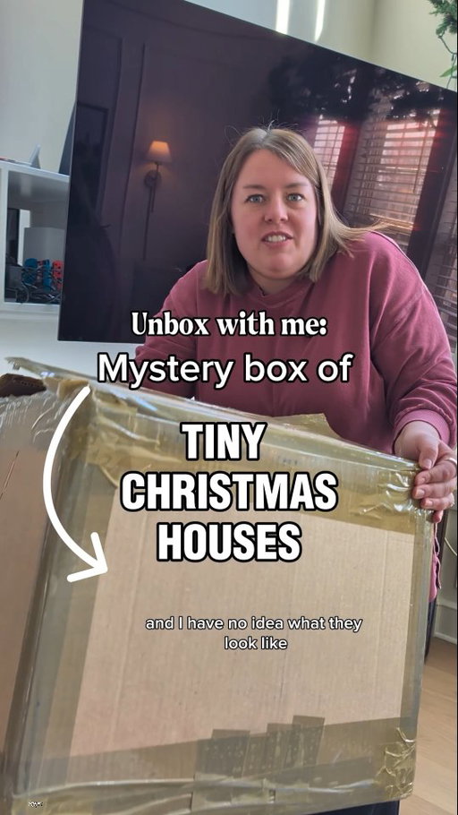 I wish I could say I DIDN'T expect to be brought to tears by the unboxing of tiny Christmas houses, but I knew it would make me emotional 😅. It's only a total realization of my most ardent childhood DREAM. 

And another little cute tidbit is that my husband came home and saw that I unboxed the Christmas houses and he immediately said, 

"Did you like the greenhouse?! I picked that set because I knew you would love the greenhouse"
 😭

This man is a walking green flag.

* Also not to confuse anybody, it was a mystery box to me... Not to Sam haha

My first Christmas Village ❤️

#kelsewhatelse #midwesternmom #greenflag #christmasvillage #department56