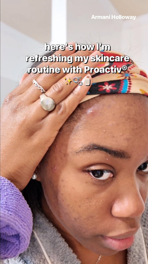 this is your sign to upgrade your skincare routine like @armanikimaya 💫 get these must-haves from Proactiv now at @CVSpharmacy 🛍️