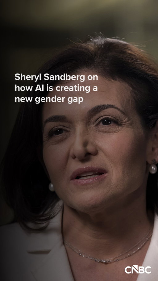 Former Meta COO Sheryl Sandberg explains how AI is creating a new gender gap in the workplace during this week’s episode of the CNBC Changemakers and Power Players podcast.

Listen to the full episode at the link in bio.