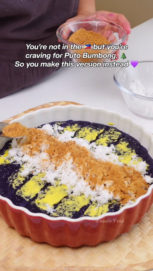 This season’s craving is Puto Bumbong! 💜🎄🥹