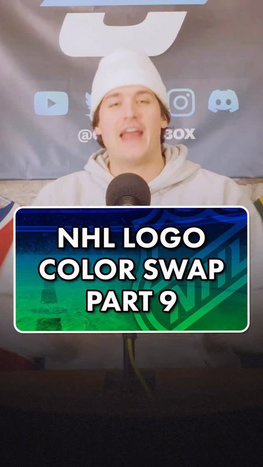 NHL LOGO COLOR SWAP PT. 9! #nhl #nhlhockey #logo