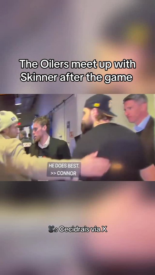 Take care, friend 🥲 

#hockey #nhl #oilers #edmontonoilers #oilersnation