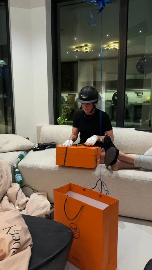 joy sometimes comes in orange boxes