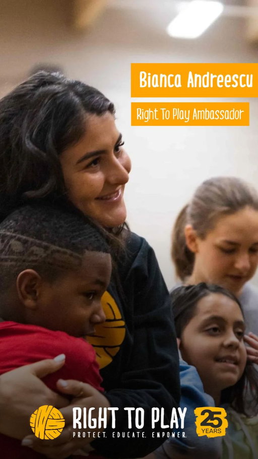 From making history as Canada’s first Grand Slam singles champion to inspiring children around the world, Bianca Andreescu believes in the power of play to change lives.

As a Right To Play ambassador, Bianca has seen how play builds confidence, resilience, and hope for children who deserve every chance to dream big. Drawing from her own journey of perseverance, she knows that play teaches life skills that extend far beyond the game.

This holiday season, join Bianca in supporting Right To Play. Your donation helps children learn, grow, and thrive, because play changes everything. Link in bio!

#playchangeseverything #biancaandreescu