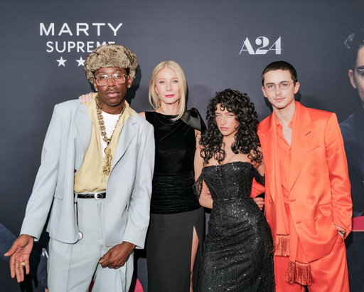 Marty state of mind at the New York premiere.