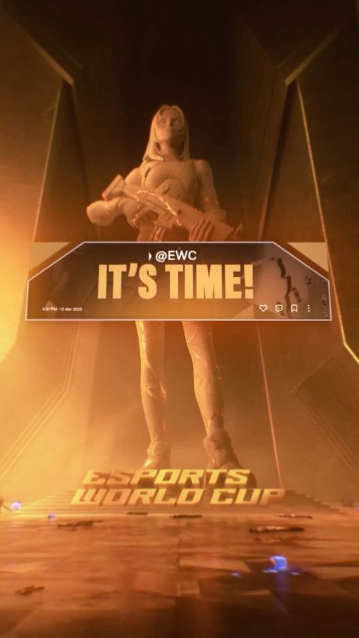 IT'S TIME.

Fortnite is coming to the Esports World Cup 🏆