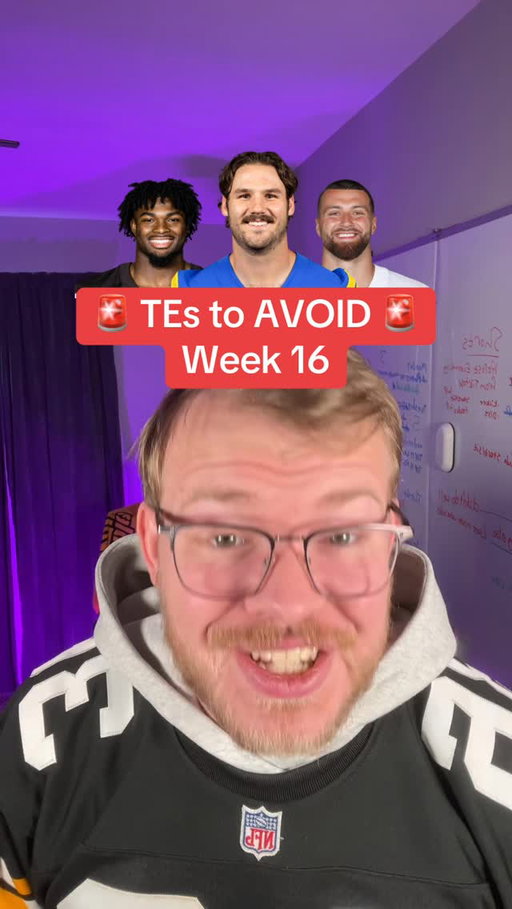 TEs that could cost you a championship #fantasyfootball