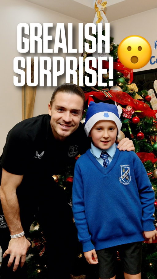 When @jackgrealish turns up in the middle of your class… 😮

After hearing young Georgie’s heartbreaking story, we arranged a special surprise in time for Christmas. 💙