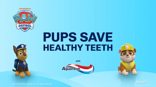 Aquafresh & PAW Patrol Make Toothbrushing Fun! 🪥

Join Aquafresh and PAW Patrol on a mission to protect every smile! Discover three fun and easy ways to brush morning and night for bright, healthy smiles. 
Make brushing an adventure with Aquafresh PAW Patrol toothbrushes and toothpastes!