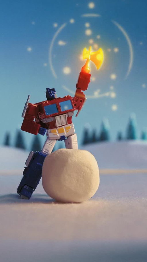 Megatron really said “snow mercy”