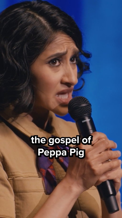 Have you heard the gospel of Peppa Pig? 🐖📞

▶️ Watch Aparna's full stand-up special on Dropout!

#dropoutpresents #dropout #aparnanancherla #peppapig