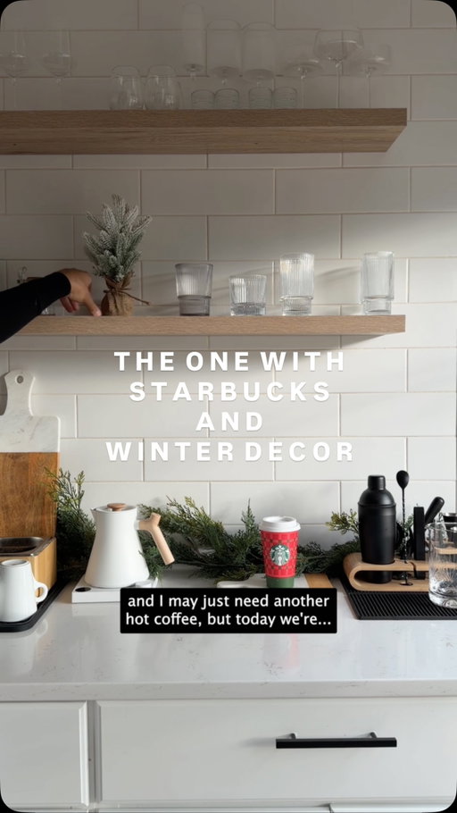 getting winter cozy one decoration and one hot @starbucks coffee at a time :) #StarbucksCreator