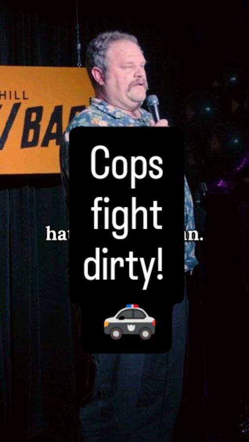 I always fought the cops because I thought that's what I was supposed to do. 
Does anybody else know what I'm talking about?

#standupcomedy #standup #wedorecover #sammiller #comedy #jokes #cops