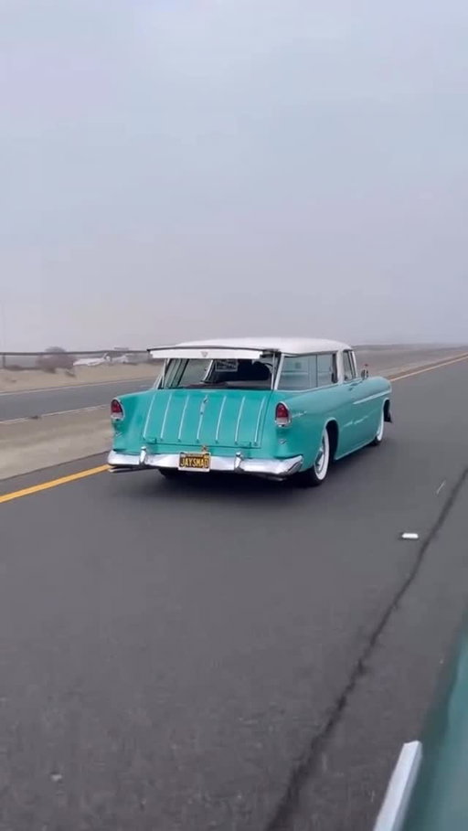 Absolutely perfect roller clip caught by @dylans_speed_shop_ of his pop’s @jason_______r ‘s 1955 Nomad. He did it all while driving his own c10. Sorry for cutting you out kiddo lol
💠 
💠
💠
💠 🎥 @dylans_speed_shop_ 
#classiccar #musclecar #streetcar #customcar #hotrods #classiccars #customcars #americanmuscle #musclecarsdaily #americanmusclecars #classicmuscle #classicgm #carshow #carmeets #gm #chevy #chevrolet #cars #1955chevy #1956chevy #1957chevy #handyman #wagon #convertible #tri5 #trifive