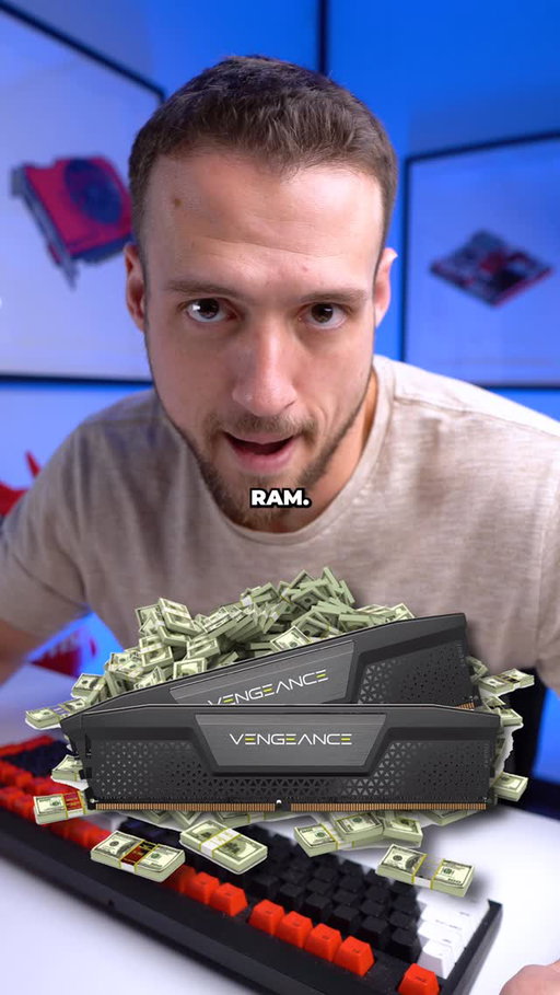 Thoughts? 

#PCBuild #GamingPC #PCBuilding #RAM #RAMShortage