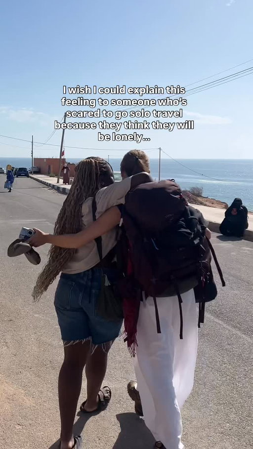 My lovesss, I want to hold your hand when I tell you this 🫶
Solo travelling truly is one of the most beautiful experiences you can have.

When you go solo, you actually have choice.
Choice to meet people.
Choice to be alone.
Choice to follow whatever feels right that day.

There are SO many people out there just like you — solo travelling, open-hearted, hoping to connect. And then there are incredible locals everywhere, waiting to share stories, culture, laughs, and moments that change you. No joke I feel like I’ve got family everywhere 

Please don’t let your world be limited to just the people around you. You can find your tribe anywhere in the world. I leave pieces of my heart everywhere I go because I love people so deeply — from so many backgrounds, walks of life, and parts of the earth.

And the best part? You’re never forced into anything.
Some days you’ll be fully solo of you want
Some days you’ll meet strangers who feel like family.
Both are beautiful.

If you’re still scared to take that first step, that’s why I host trips — to hold your hand through it and show you what’s possible. I’ve just launched my Brazil trip and I’d LOVE to bring more of you with me 🥹🌍

Remember this:
you’re never really alone unless you want to be.
There are so many incredible souls out there waiting to meet you. Go find them  xx

#solotravel #travel #backpacking #travelinspiration #mindset #faceyourfears #faithoverfear🙏 #motivation #traveltips