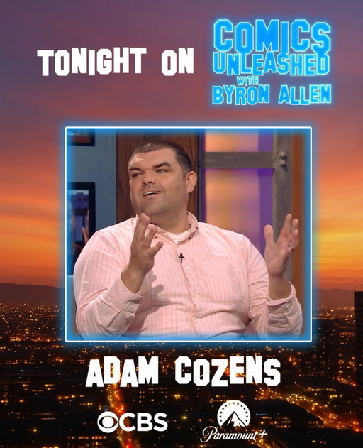 The leash is off! I am officially sans leash! Tonight on CBS, tune in to watch myself and hilarious comedians @tomcottercomic @ariel_comedy and @lowellsanderscomic on Comics Unleashed with Byron Allen! 12:30am, after the Late Show with Stephen Colbert!