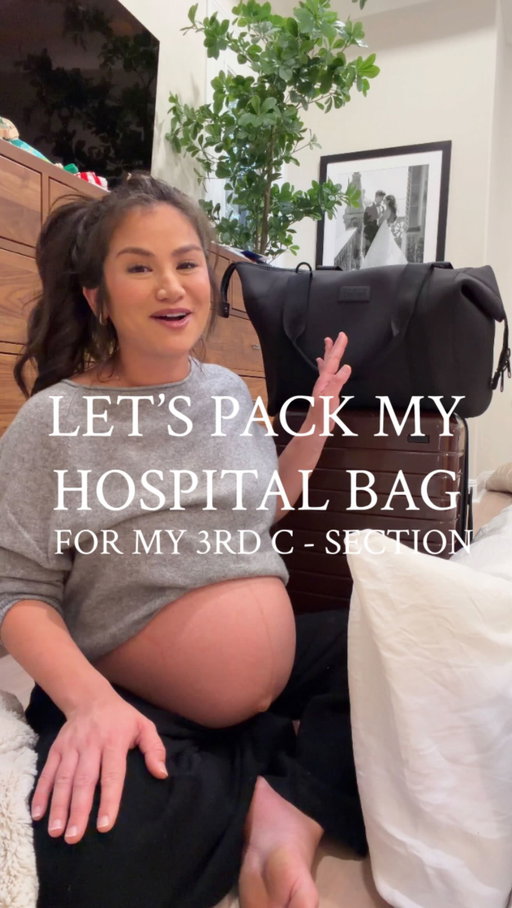 What to pack in your hospital bag 🤍 From a 3rd time mom! Packing 39 weeks pregnant for my C-section ✨

Comment “PACK” for a link 🔗 of everything in my bag to be sent to your DMs ♥️ 

Saving this made packing feel so much less overwhelming… especially as a tired, very pregnant mama. Here’s a simple breakdown by category so nothing gets forgotten:

🤍 Labor Clothing
• 3 outfits total
 – Button-down pajamas (breastfeeding friendly)
 – Comfy sleep set for after your first shower
 – Going-home outfit
 C-sections are usually 3 days / 2 nights
• 1 soft robe (perfect for skin-to-skin + nursing)
• 2 comfy breastfeeding bras

🤍 Postpartum Care + Home Comforts
• Disposable postpartum underwear
• Belly band
• Extra-long phone charger
• Headphones (late-night feeds without waking dad or baby)
• Snacks (gum + oatmeal-based snacks for lactation)
• Fuzzy grippy socks
• Slippers
• 2 pillows (1 for mom, 1 for dad)
• 1 cozy blanket

🤍 Toiletries
• Dry shampoo
• Shampoo + body wash
• Lip balm
• Eye drops
• Hair ties
• Makeup remover wipes
• Face moisturizer
• Deodorant
• Breathe Right Nasal Strips 
• Makeup bag (optional, not essential)

🤍 Baby Gear
• 3 outfits (1 going home + 2 backups)
• Baby blanket (especially for winter car rides)
• 2 pacifiers
• Baby announcement items (sweater, name sign, Polaroid)
• Small toy, book, or “gift from baby” for older siblings (optional 🤍)

🤍 Additional Ideas 
• iPad or Kindle 
• Boppy Nursing Pillow 
• egg night light 
• breast pump (if it’s your first baby and you want to learn from lactation consultant) 

✨ Pro tip: Pack early, keep it simple, and remember—the hospital provides more than you think. Comfort is the goal.

Save this for later or send it to a mama-to-be 💌
#hospitalbag #pregnant #bumpdate