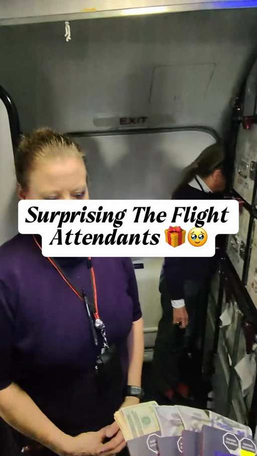 Flight Attendants work long hours, are away from home frequently, and have to deal with a lot!! They deserve the world and I want all FA’s to know how much we appreciate you!

This is one of my favorite crews I have ever had ❤️

#surprise #surprisegift #flightattendant